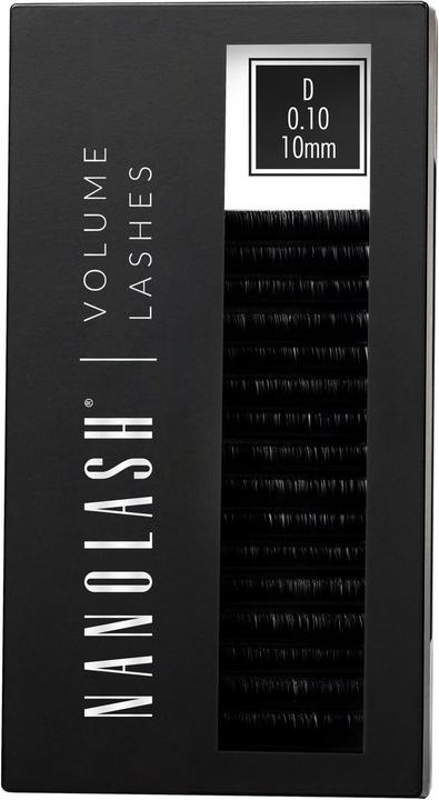 Actual product image Nanolash Volume Lashes False Lashes for Professional Eyelash Extensions Volume Eyelash Extensions 10 (Mascara)