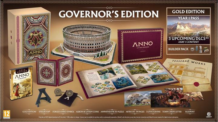 Ubisoft Anno 117: Pax Romana - Governor's Edition (Windows, DE, IT, FR)
