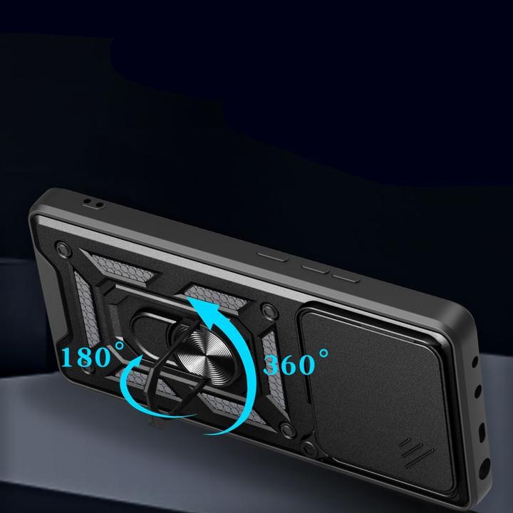 Produktbild Tech-Protect CamShield Pro Hülle für Motorola Edge 60 Fusion - Schwarz (Motorola Edge 60 Fusion)