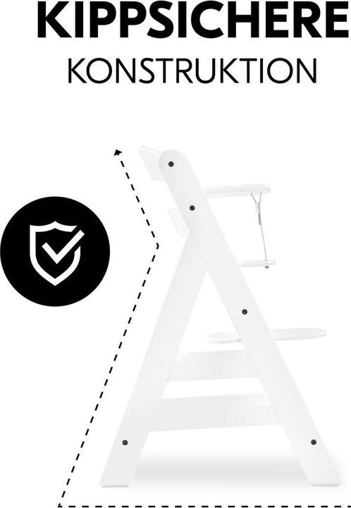 Produktbild Hauck Hochstuhl Alpha Plus - im Sparset inkl. Sitzkissen (Treppenhochstuhl)