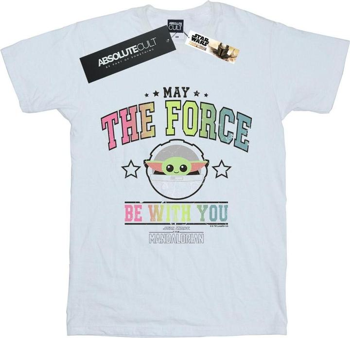 Produktbild Star Wars The Mandalorian The Force Collegiate TShirt Mädchen (140, 146)