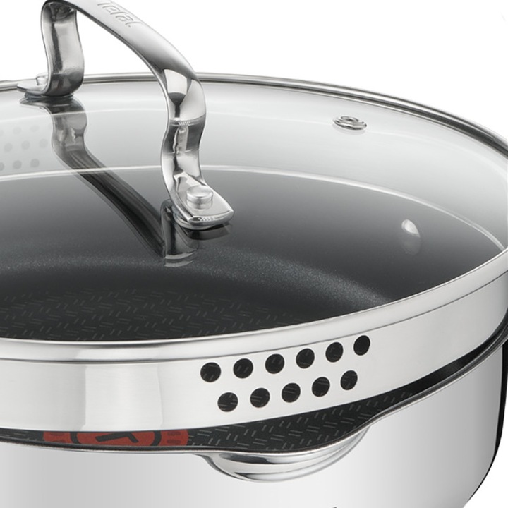 Actual product image Tefal Duetto+ (24 cm, Pot, Stainless steel)