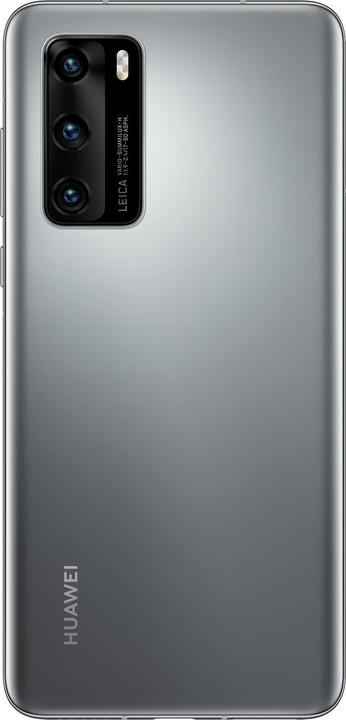 Produktbild Huawei P40 (128 GB, Silver Frost, 6.10", Hybrid Dual SIM + eSIM, 50 Mpx, 5G)