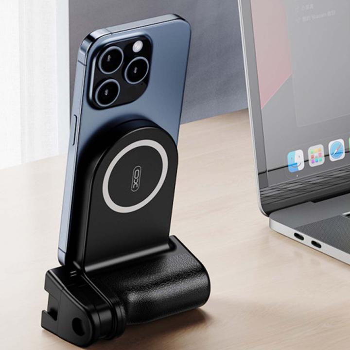 Actual product image xO selfie stick holder magnetic SS18 black Bluetooth
