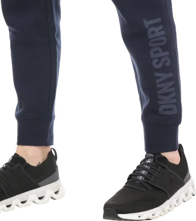 Actual product image DKNY Mens Fleece Tonal Logo Jogging Bottoms (M)