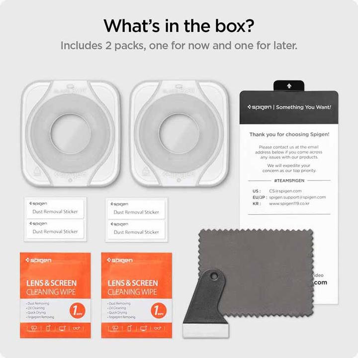 Image du produit Spigen Glas.TR Sam Galaxy Watch 5 45mm Classic 2-Pack "EZ FIT" AGL05346 szkło hartowane