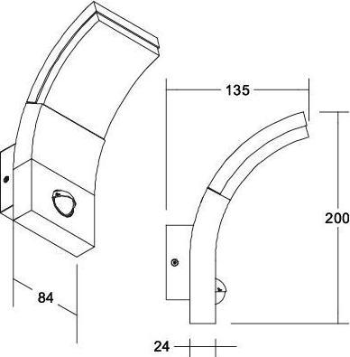 Actual product image Brumberg LED wall-mounted luminaire 65111103230V AC 50 Hz 6W 3.000K (440 lm)