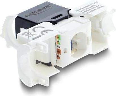 Immagine prodotto Delock Keystone Modul RJ45 Buchse zu LSA Cat.6 UTP (Modulo Keystone)