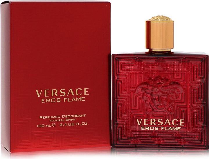 Versace Eros - Flame Deodorant Natural Spray (Spray, 100 ml)