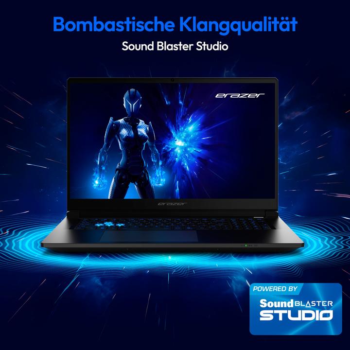 Image du produit Erazer Defender 17 P1  RTX 5060 (17.30", Intel Core 7 240H, 32 Go, 2000 Go, DE)