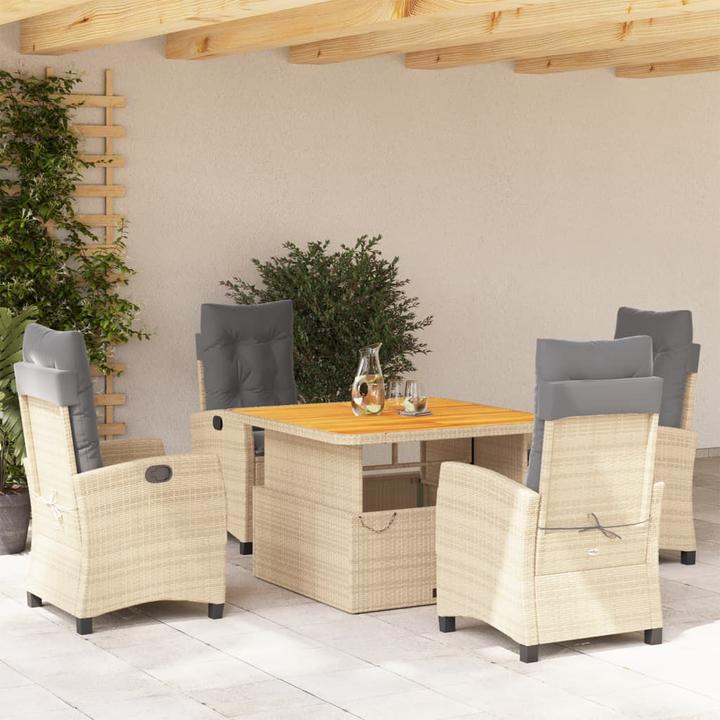 Produktbild vidaXL Garten Essgruppe (110 x 110 x 71 cm)