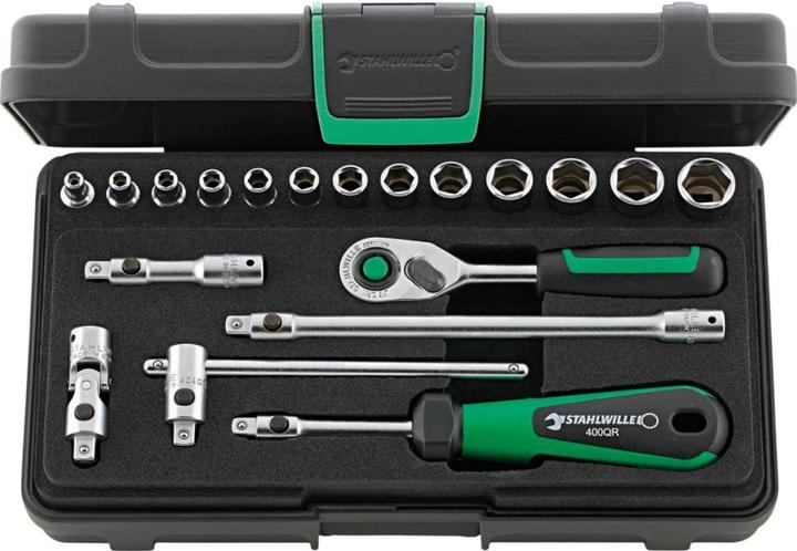 Image du produit Stahlwille Jeu de clés à douille 1/4 (6.3 mm) (13 mm, 3,5 mm)