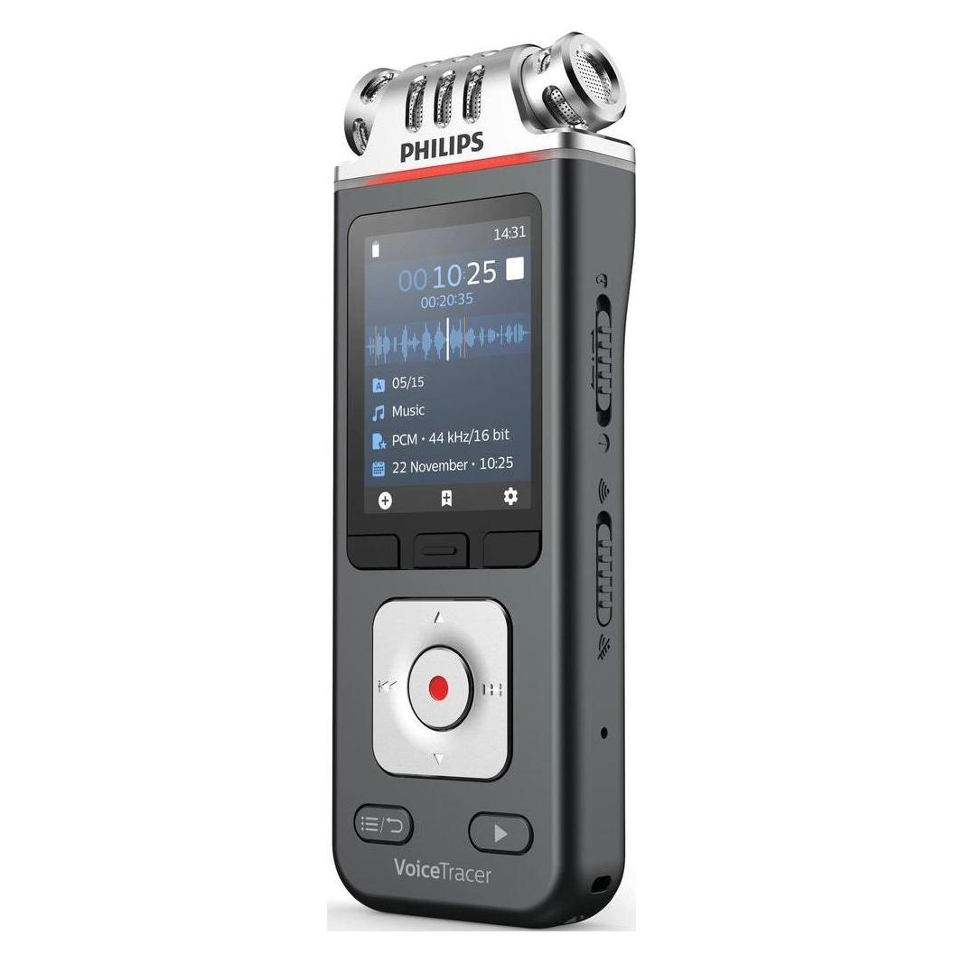 Philips DVT 8115 (8 GB), Diktiergerät, Grau