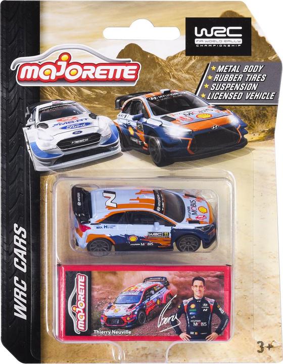 Actual product image Majorette WRC Assortment