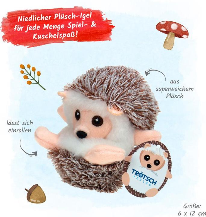 Produktbild Plüschigel braun