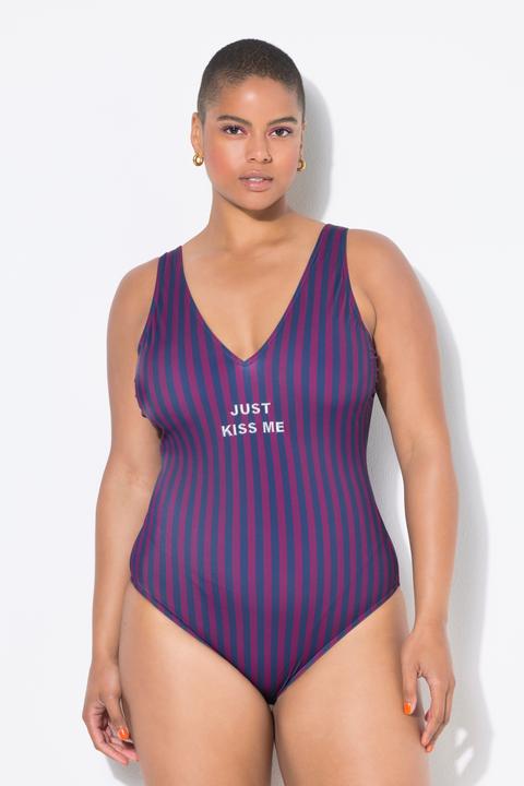Image du produit Studio Untold Maillot de bain rayé. Bonnets souples (52)