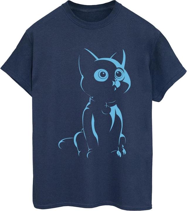 Actual product image Disney Womens/Ladies Lightyear Sox Cute Stare Cotton Boyfriend T-Shirt (3XL)