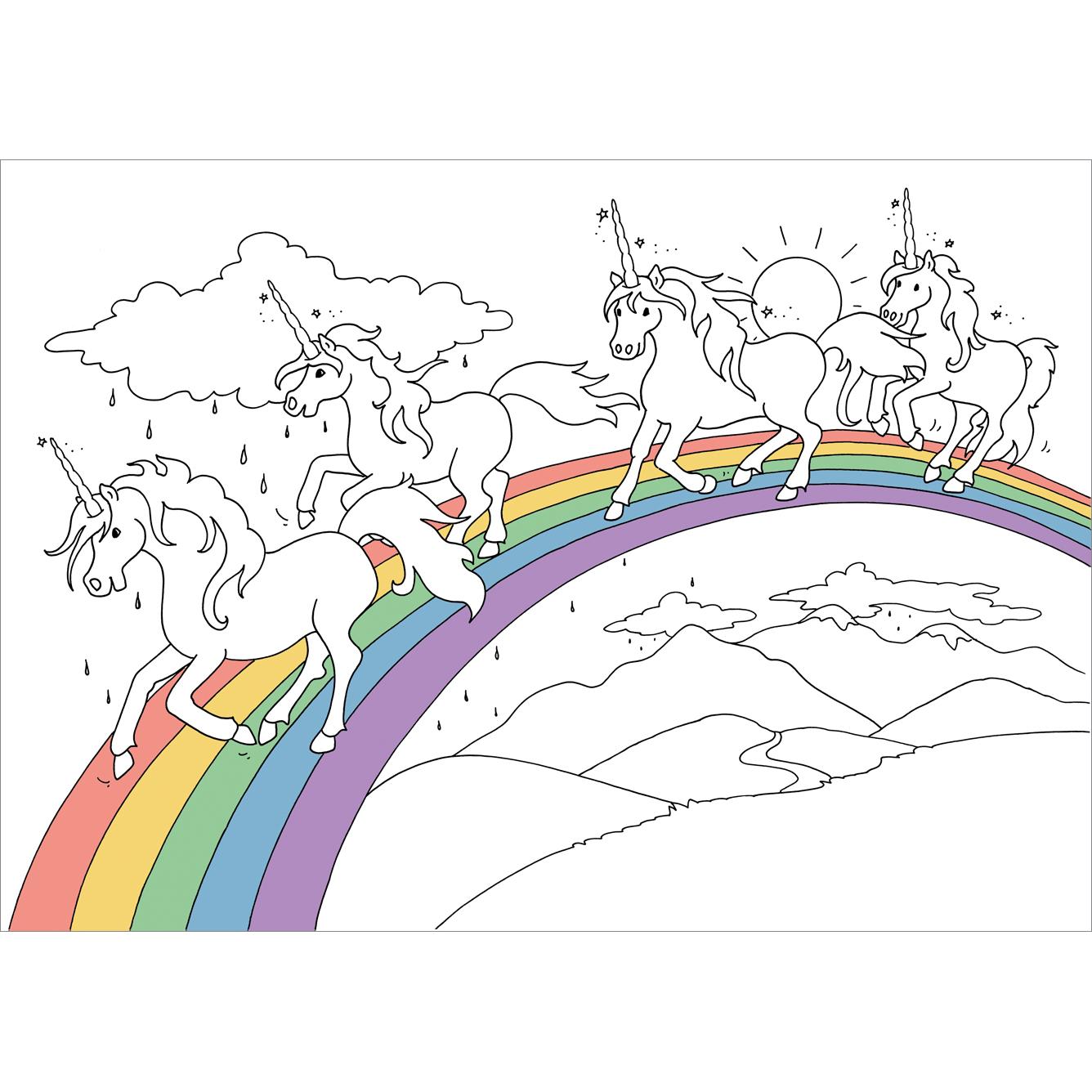 Thumbnail - Tessloff Zaubermalblock. Magische Muster. Einhörner