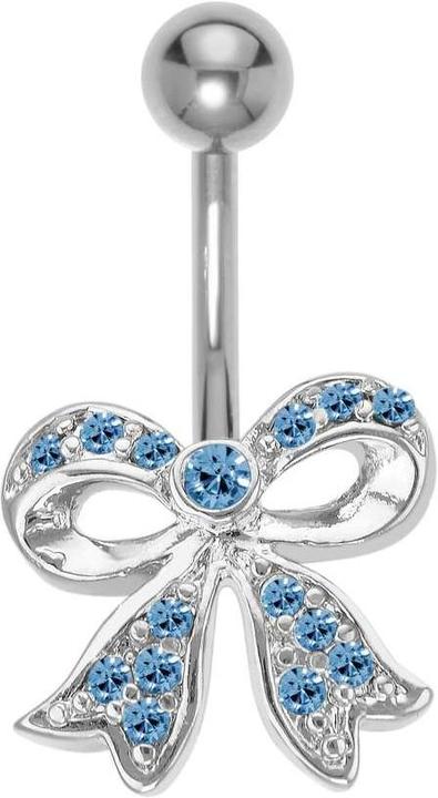 Image du produit Bijouteria Piercing nombril (Acier inoxydable, Cristallin, Laiton)