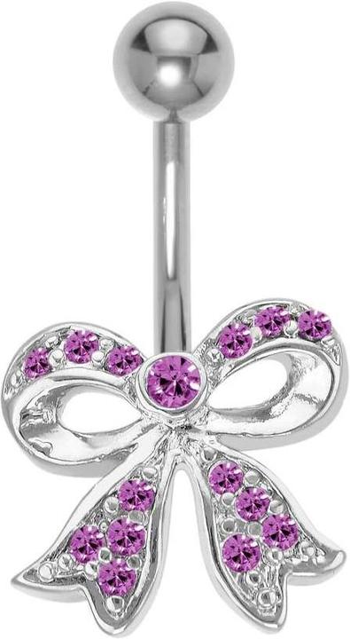 Image du produit Bijouteria Piercing nombril (Acier inoxydable, Cristallin, Laiton)