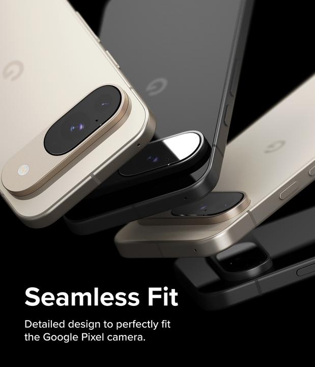 Actual product image Ringke Screen Protector for Pixel 9 CAMERA PROTECTOR GLASS 3pack (3 Piece, Google Pixel 9)