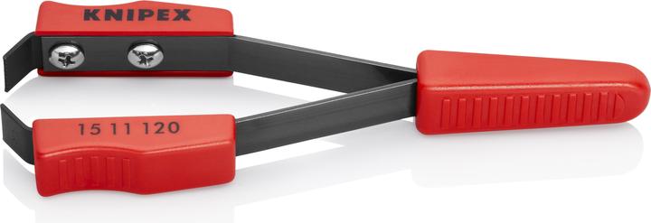 Actual product image Knipex Stripping Tweezers for coated wire 15 11 120 (120 mm)