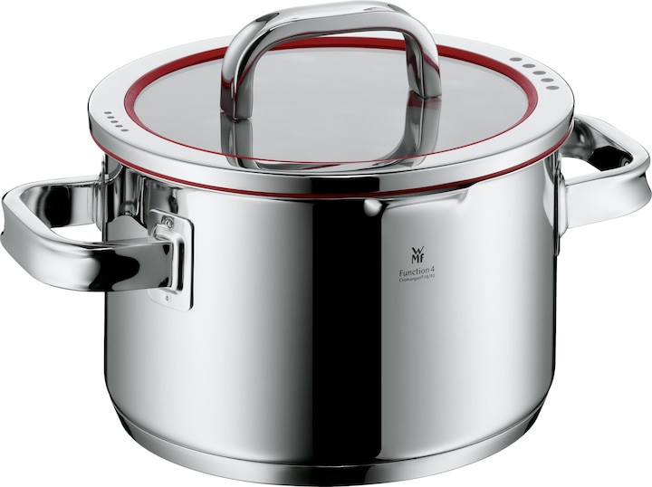 Fonction 4 (20 cm, Casserole, Acier inoxydable)