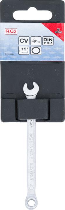 Produktbild BGS Maul-Ringschlüssel SW 5 mm (5 mm)
