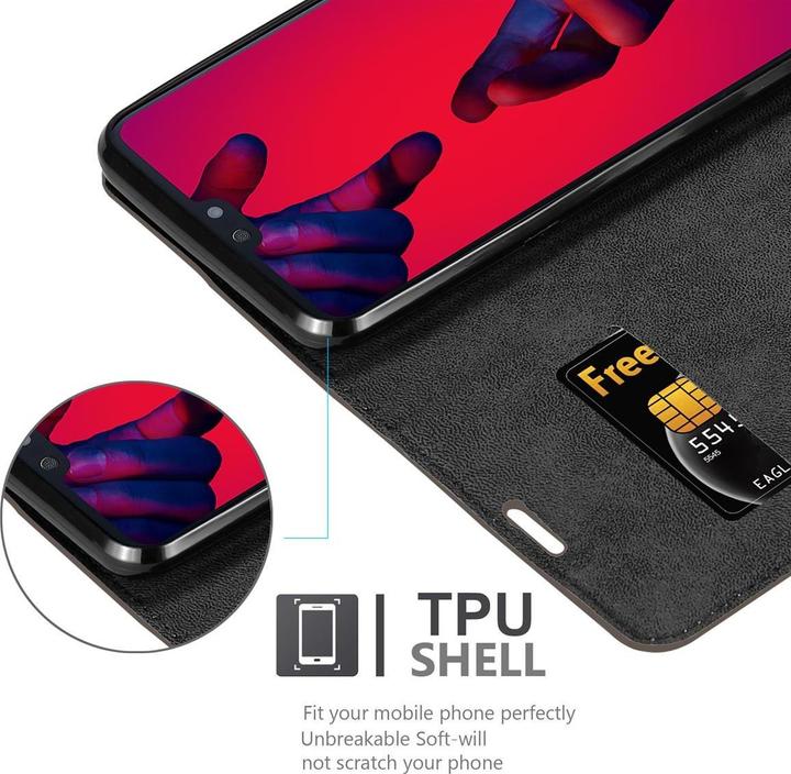 Image du produit Cadorabo Book Couverture magnétique invisible (Huawei P20 Pro)