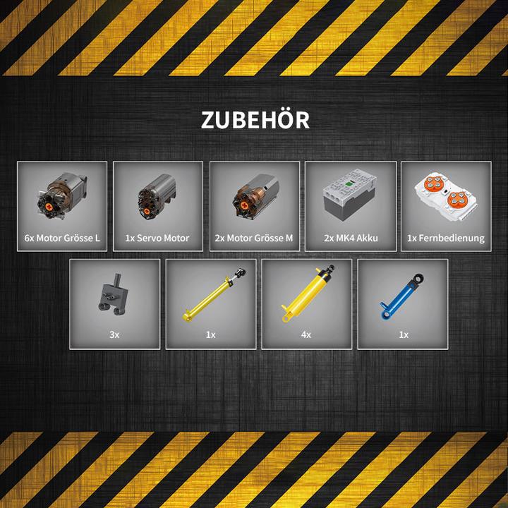 Produktbild Mould King All Terrain Raupenbagger