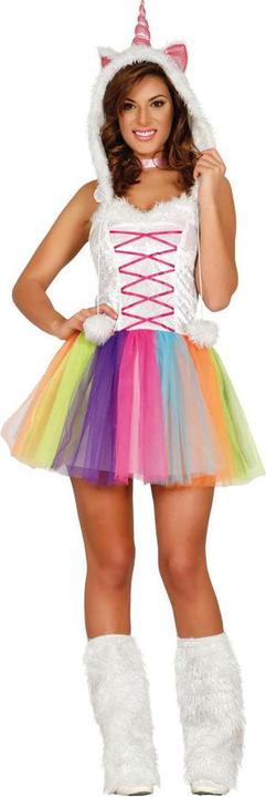 Produktbild Fiestas Guirca Regenbogen Einhorn Kostüm für Damen (S)