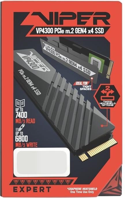Image du produit Patriot Viper VP4300 (1000 Go, M.2 2280)