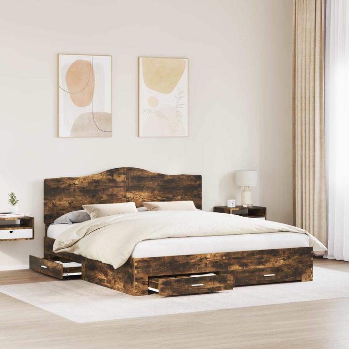 Image du produit vidaXL Moderner Bettrahmen (200 x 200 cm)