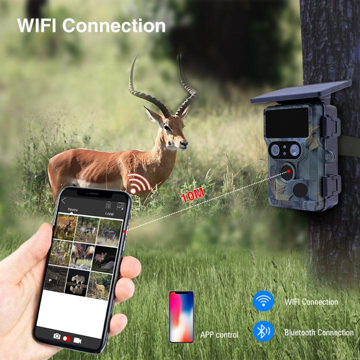 Actual product image Stealth Gear Nightjar Dual-Cam Solar 4K Wifi Wildcamera