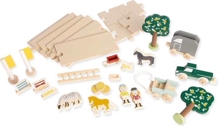 Produktbild Pinolino Spielwelt „Reiterhof Lise” mit Zubehör