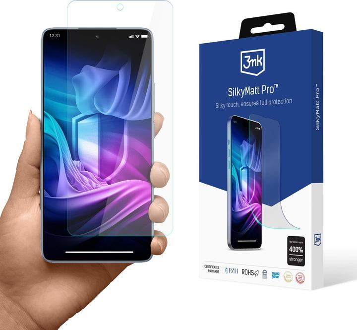Actual product image 3MK Protective film matte Silky Matt Pro for Xiaomi 14T / 14T Pro (1 Piece, Xiaomi 14T Pro, Xiaomi 14T)