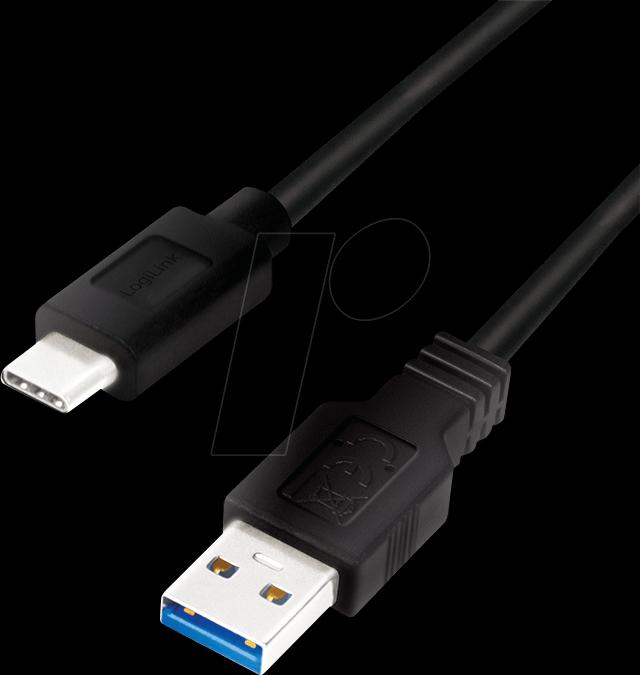 Actual product image LogiLink USB A – USB C (3 m, USB 3.0)