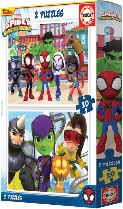 Produktbild Educa Spidey & super Freunde 2x20 T. Puzzle (20 Teile)
