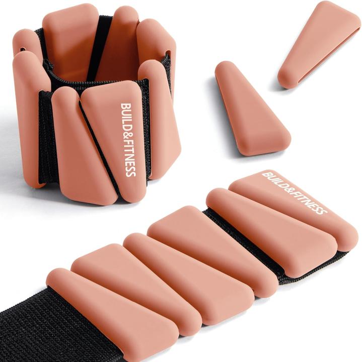 Actual product image Build & Fitness Handgelenk & Knöchel Gewichte (2x 0,5 kg) Set (2 x 0.5 kg)