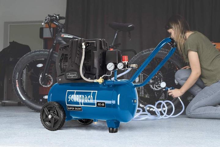 Actual product image Scheppach HC25si compressor (24 l, 8 bar)