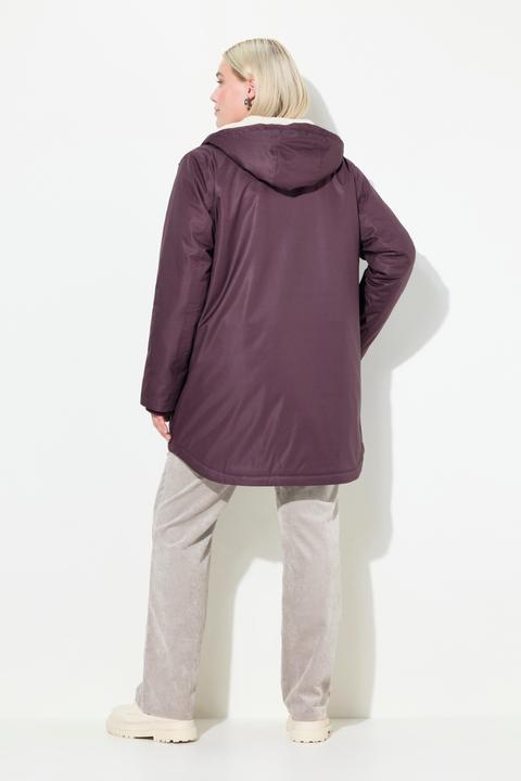 Produktbild Ulla Popken HYPRAR Funktions-Steppjacke, wasserdicht, Teddyfleece (46, 48)
