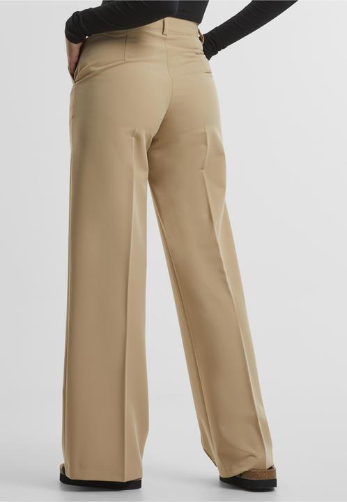 Actual product image Urban Classics Ladies Wide Pleated Pants - 139273 (32, S)