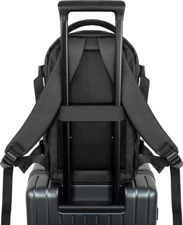 Actual product image Wozinsky WPW-20L Reiserucksack mit Laptopfach, 40 x 20 x 25 cm, für Gepäckaufbewahrung – Schwarz (20 l)