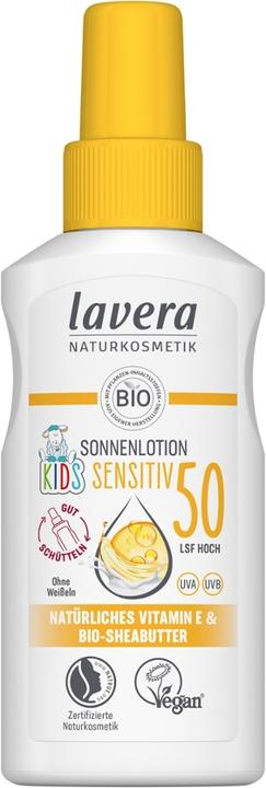 Lavera Sun Sensitiv Lotion solaire Sensitiv Kids SPF 50 100 ml (Lotion solaire, SPF 50, 100 ml)