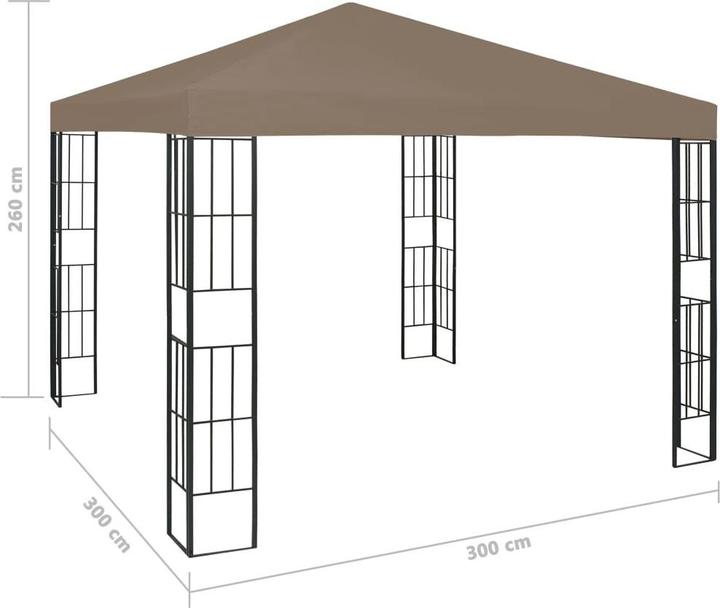 Produktbild vidaXL Partyzelt (300 cm, 300 cm)