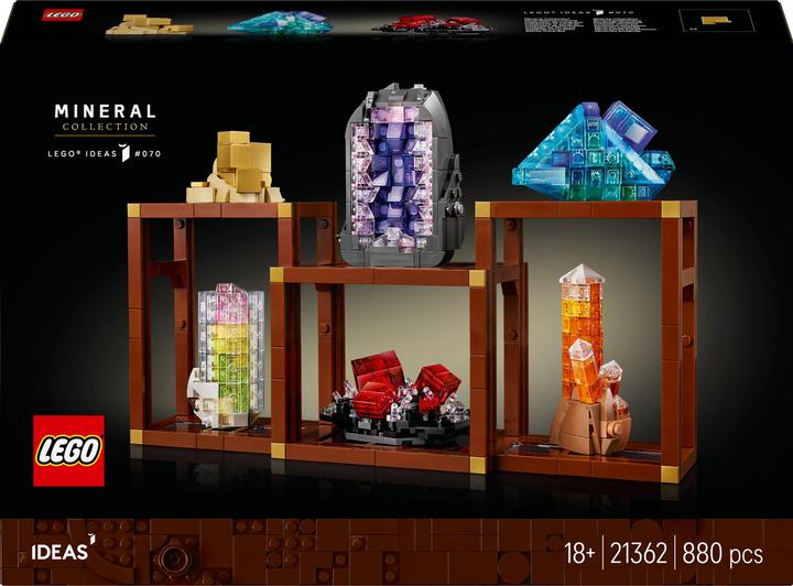 Produktbild LEGO Mineraliensammlung (21362, LEGO Ideas)