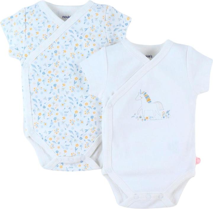 Produktbild Noukies 2er Kurzarmbody gekreuzt