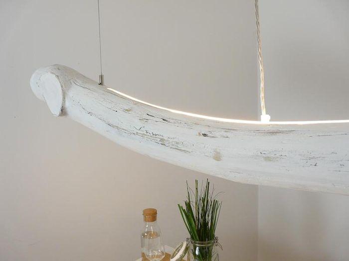 Produktbild Peka-Ideen Shabby Chic Treibholzlampe Esstischlampe Hängelampe 152cm