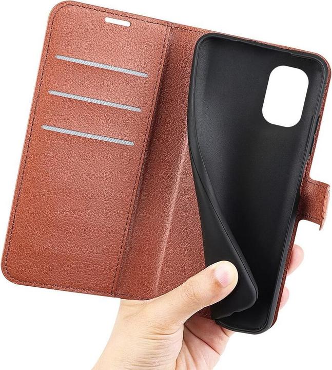 Produktbild Cover-Discount Nokia G60 - Leder Etui Hülle braun (Nokia G60)