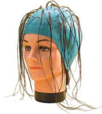 Fripac Bonnet en caoutchouc bleu